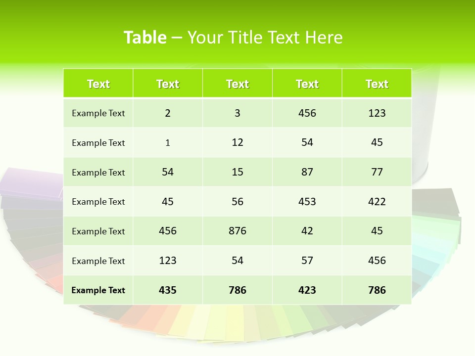 Interior Improvement Color PowerPoint Template