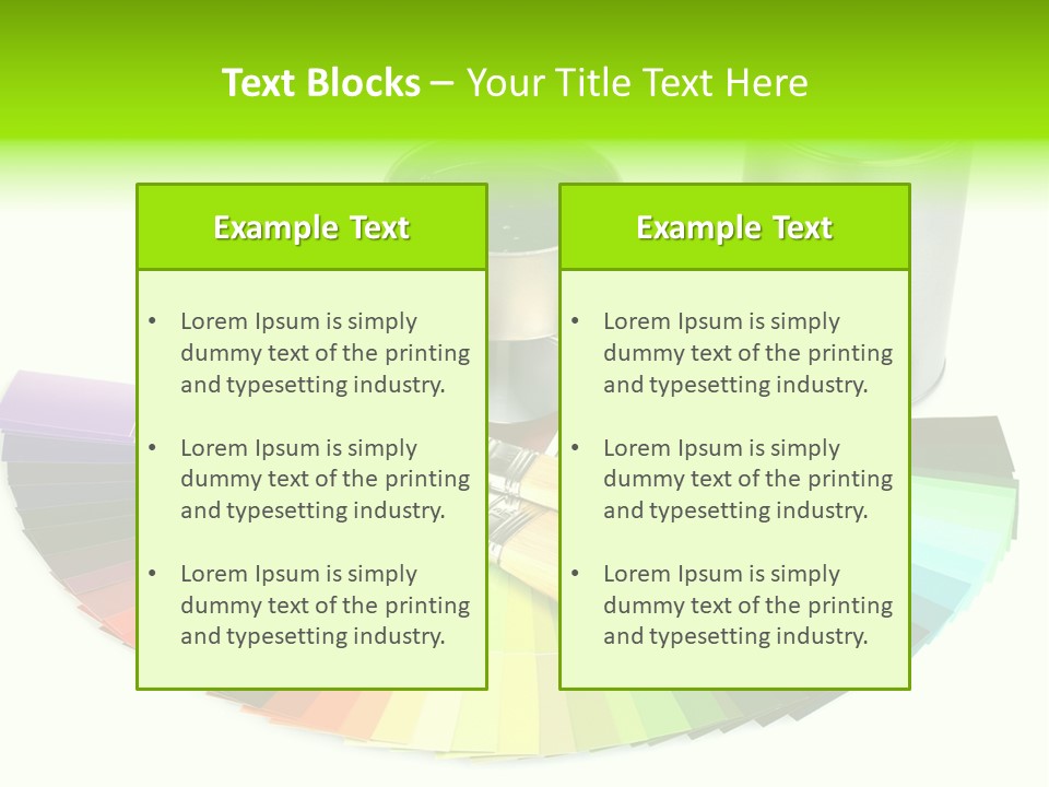 Interior Improvement Color PowerPoint Template