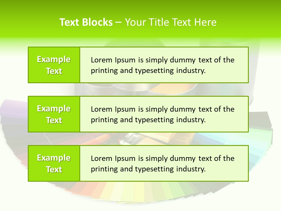 Interior Improvement Color PowerPoint Template