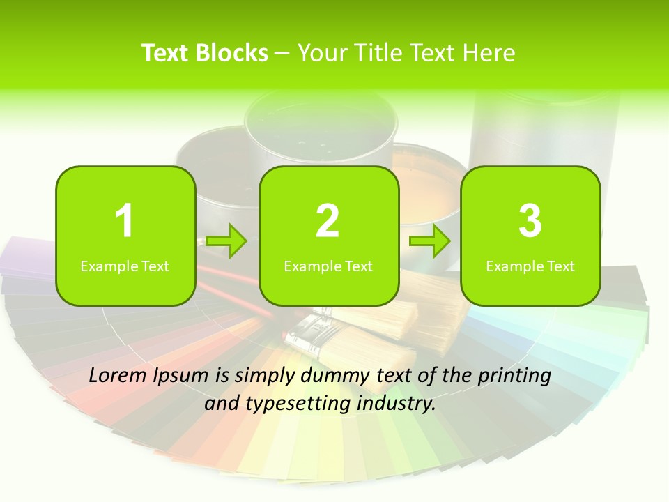 Interior Improvement Color PowerPoint Template