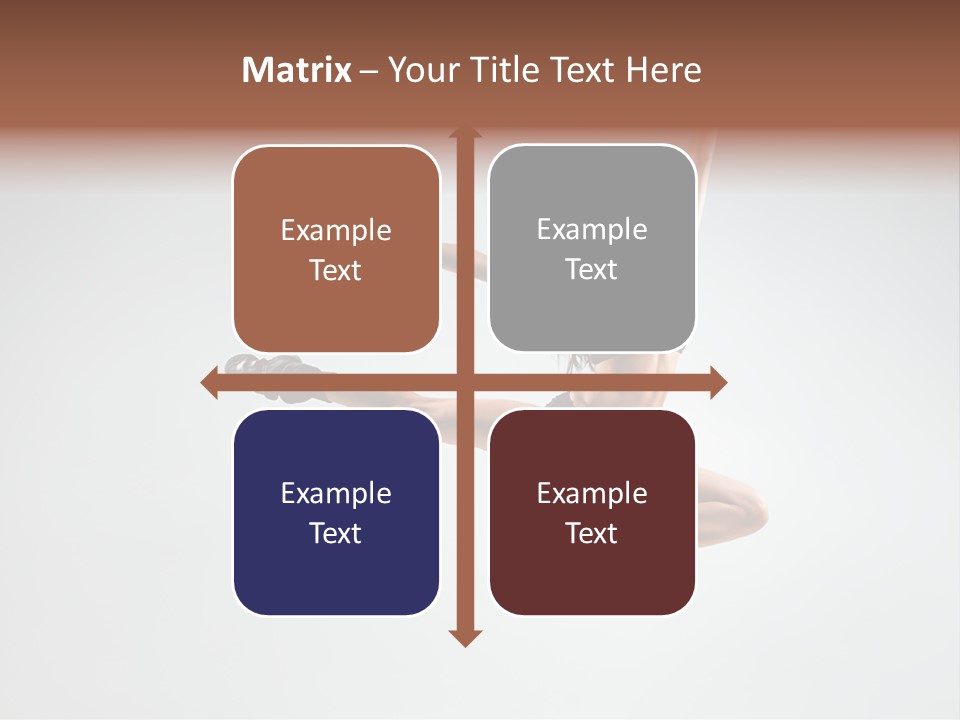 Young Gymna Tic Female PowerPoint Template