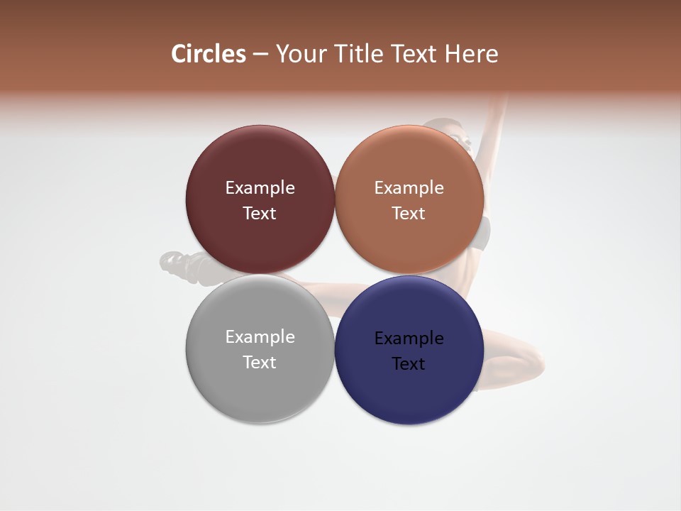 Young Gymna Tic Female PowerPoint Template