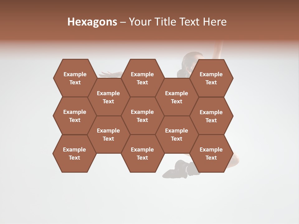 Young Gymna Tic Female PowerPoint Template