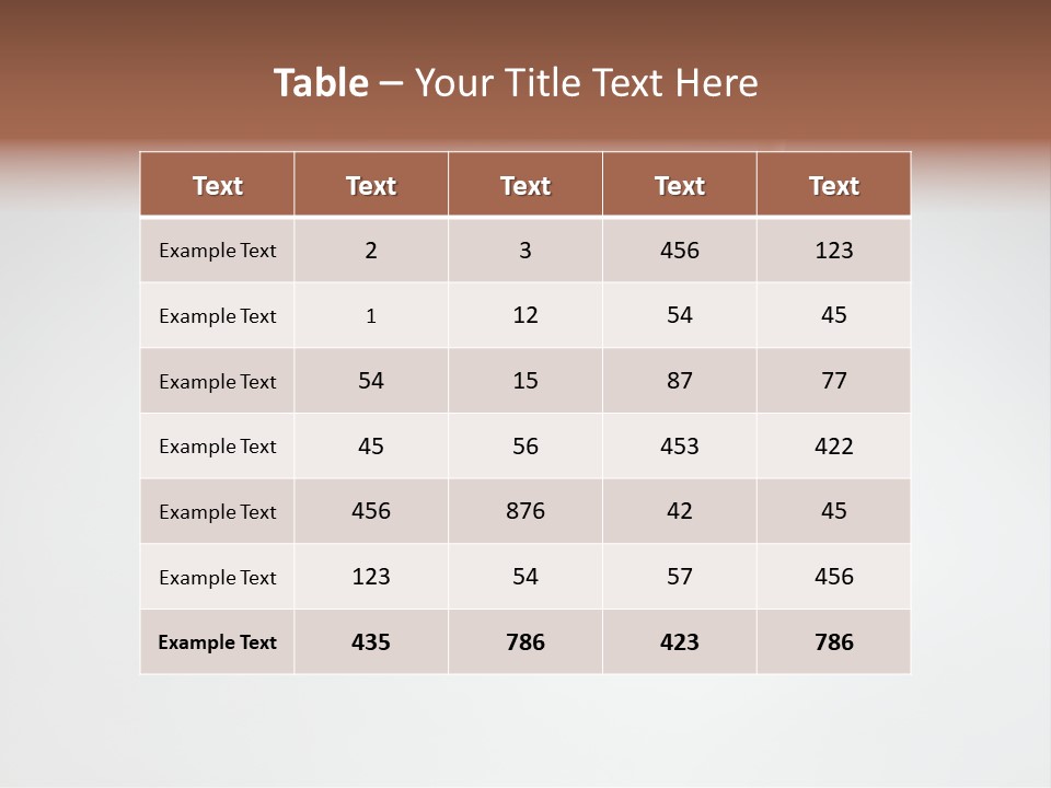 Young Gymna Tic Female PowerPoint Template