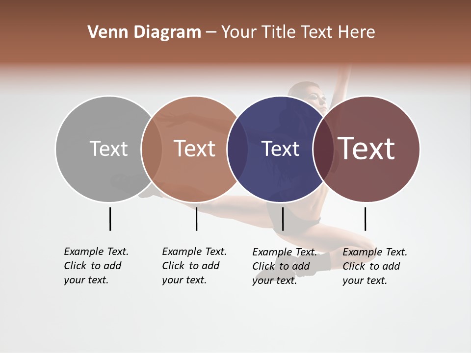 Young Gymna Tic Female PowerPoint Template