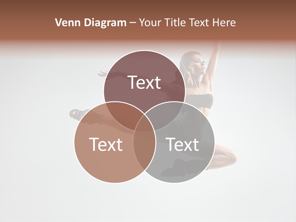 Young Gymna Tic Female PowerPoint Template