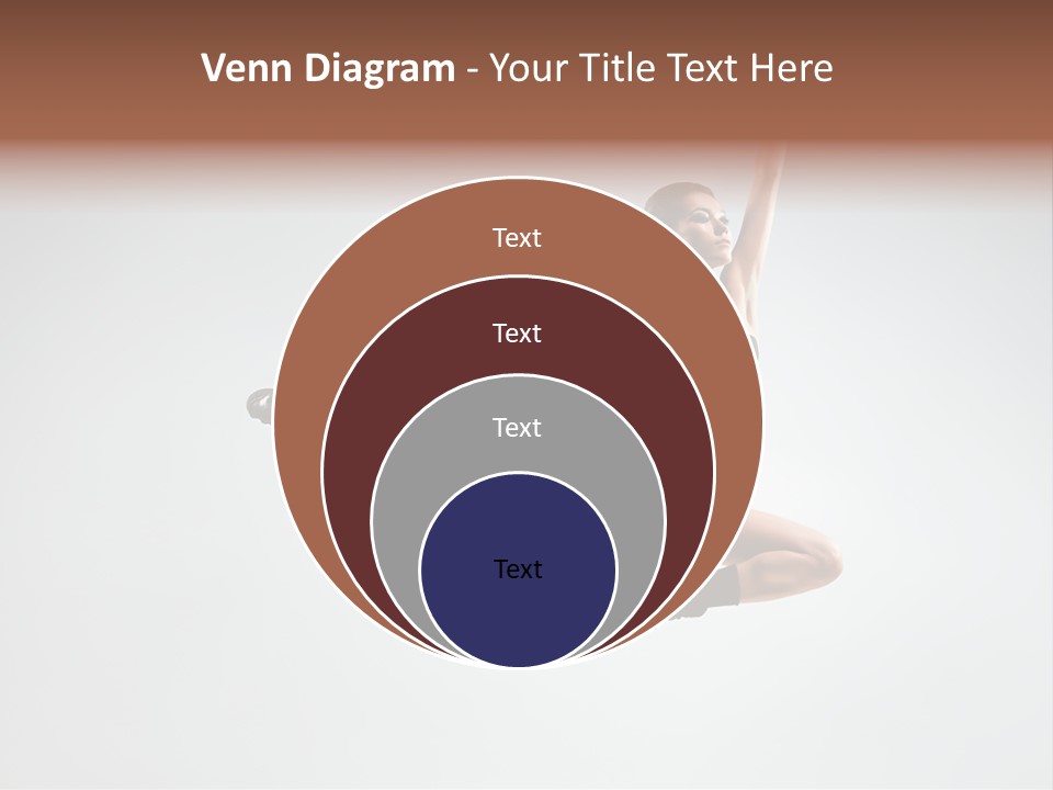 Young Gymna Tic Female PowerPoint Template