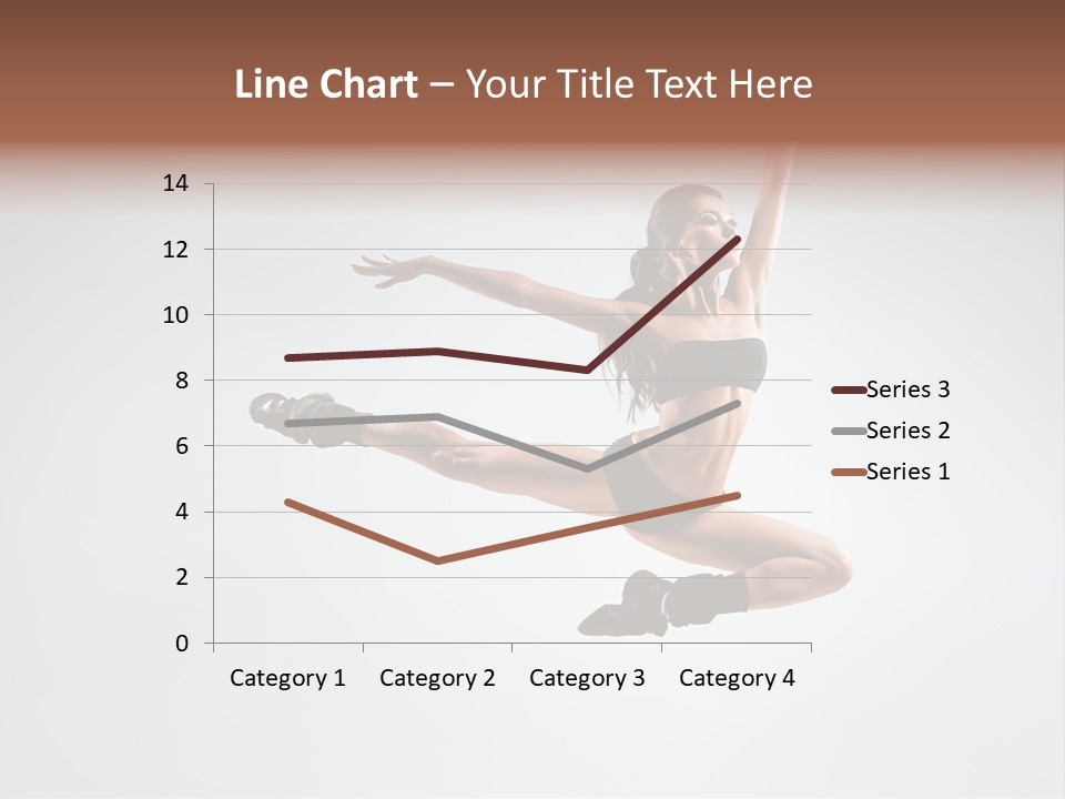 Young Gymna Tic Female PowerPoint Template