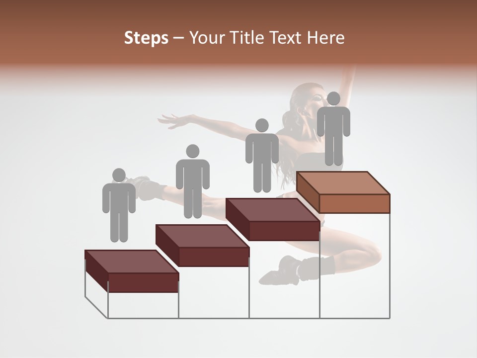 Young Gymna Tic Female PowerPoint Template