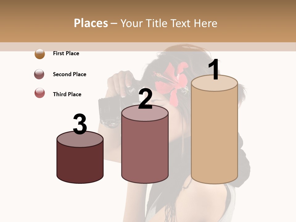 Hair Expression Journalist PowerPoint Template