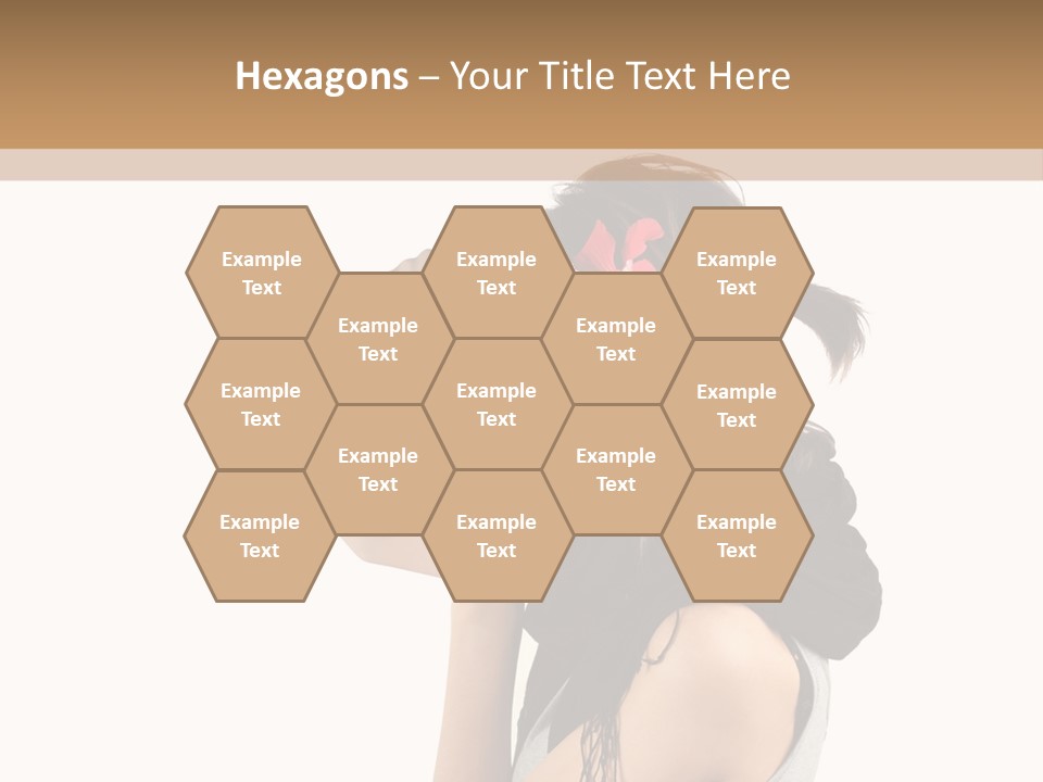 Hair Expression Journalist PowerPoint Template