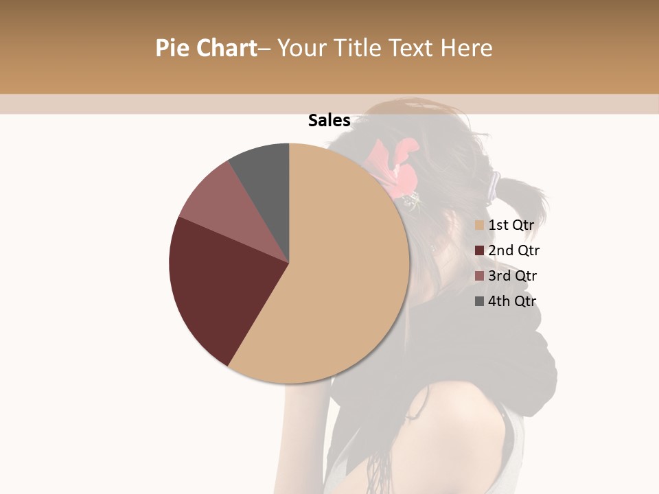 Hair Expression Journalist PowerPoint Template