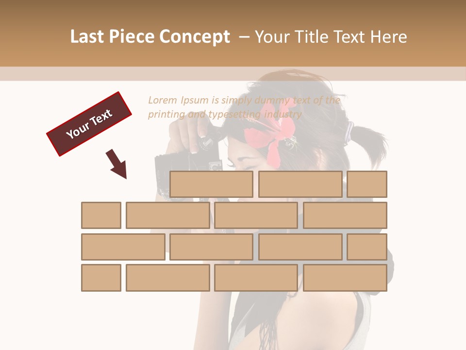 Hair Expression Journalist PowerPoint Template