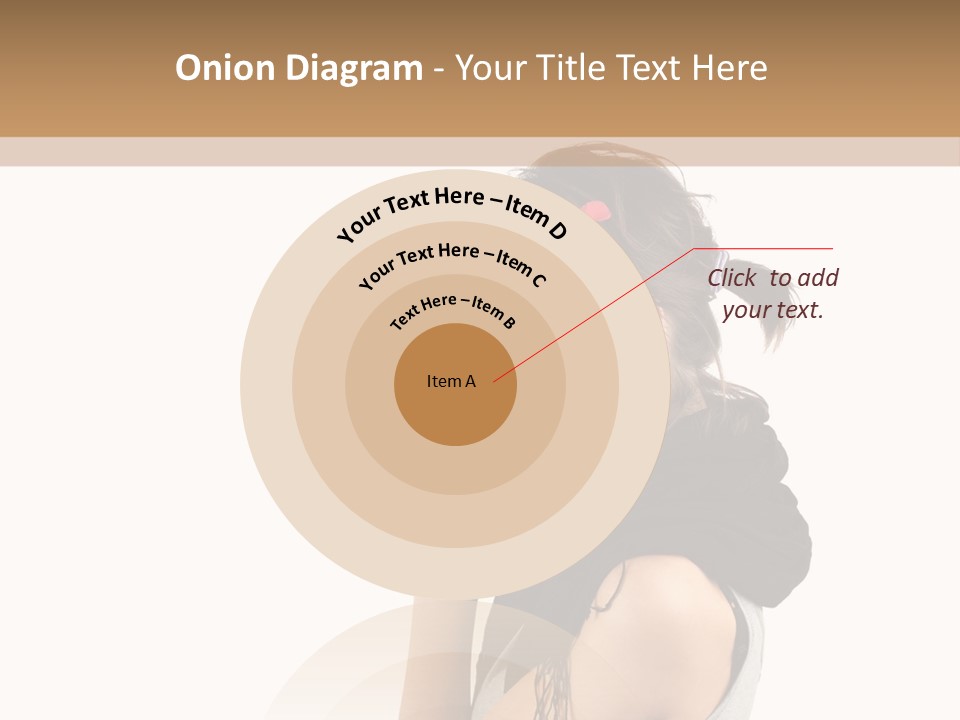 Hair Expression Journalist PowerPoint Template