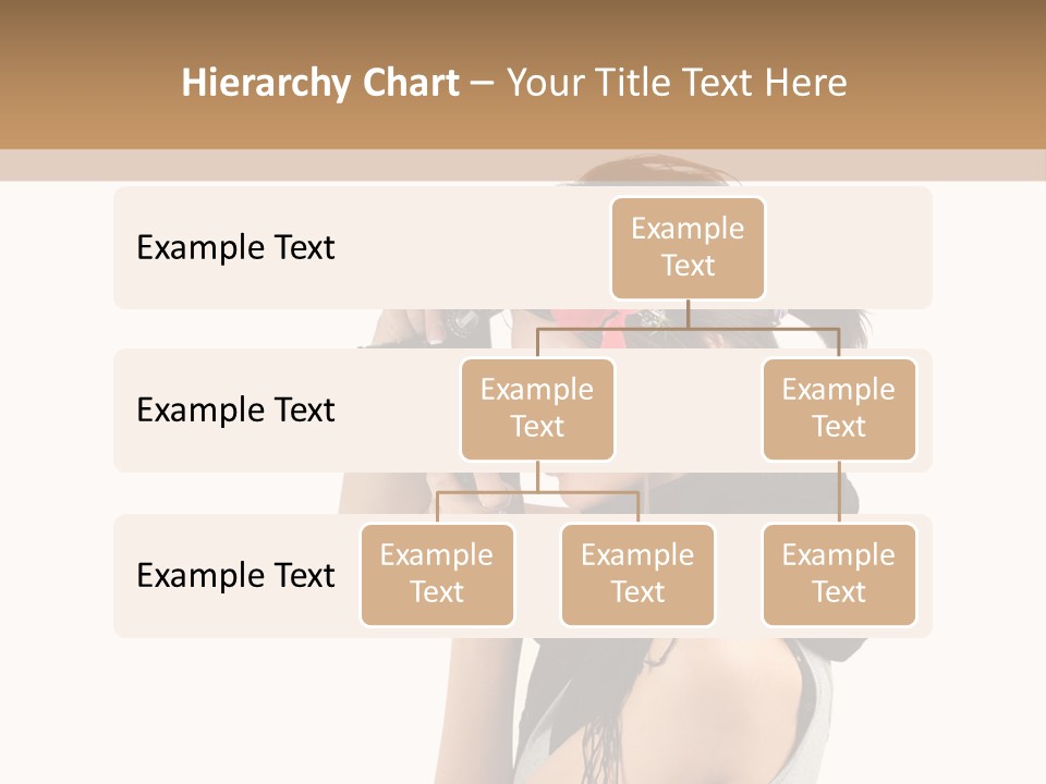 Hair Expression Journalist PowerPoint Template