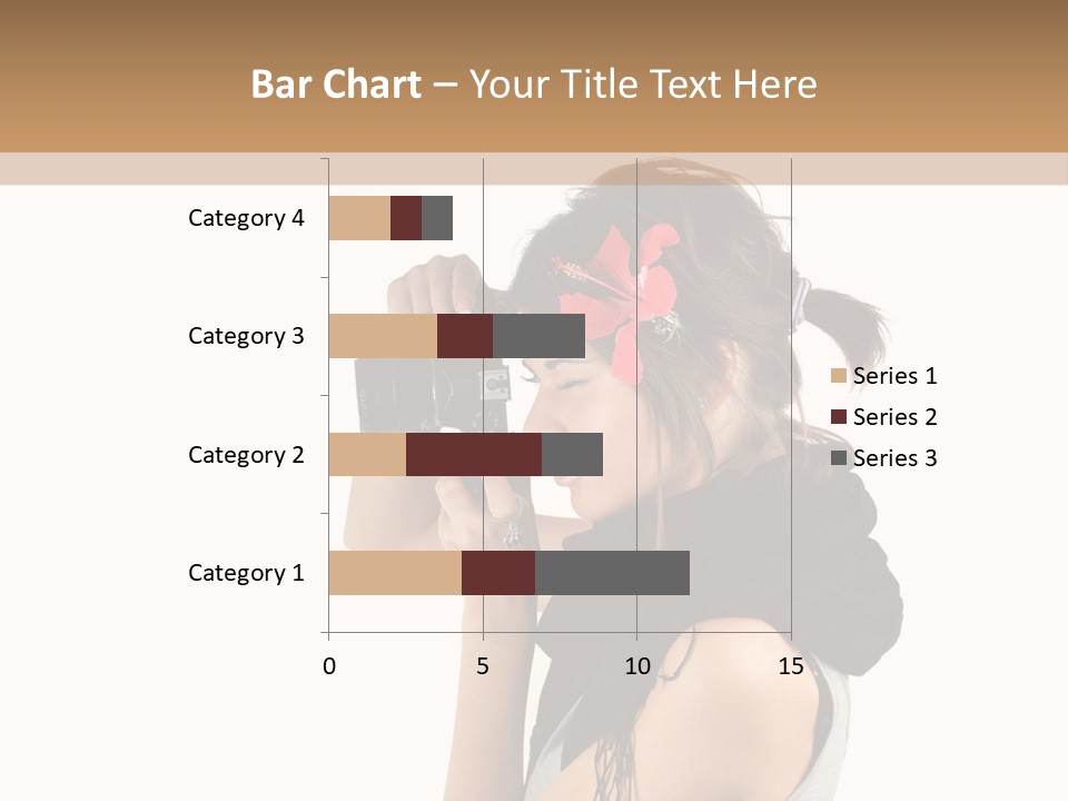 Hair Expression Journalist PowerPoint Template