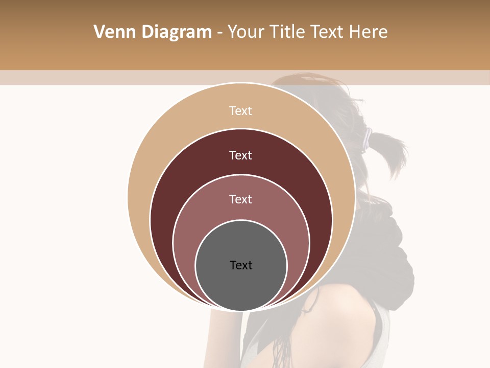 Hair Expression Journalist PowerPoint Template