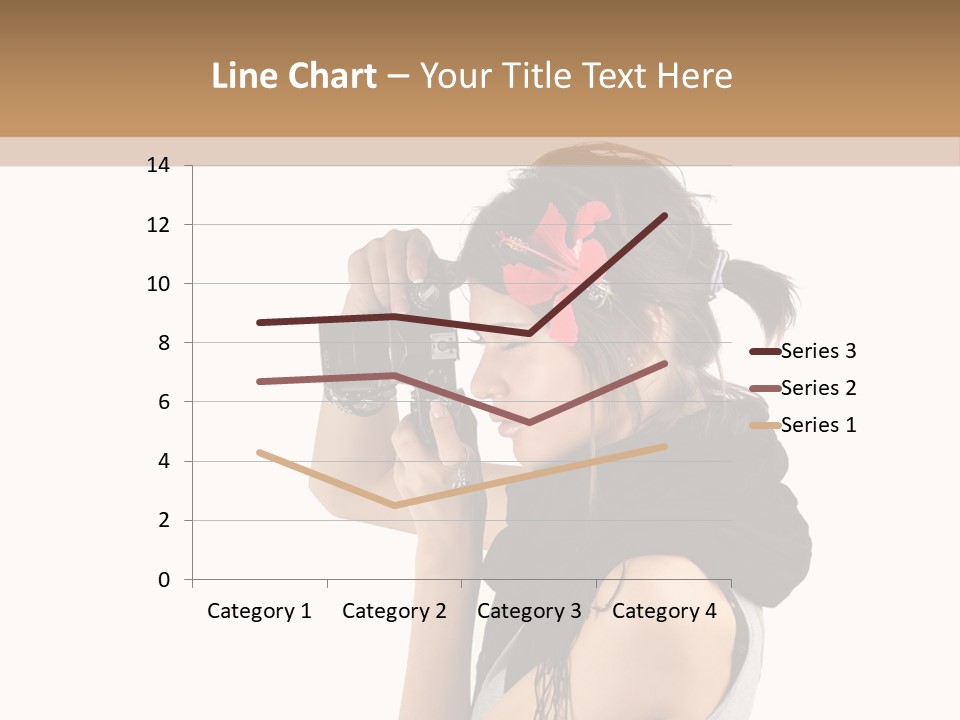 Hair Expression Journalist PowerPoint Template