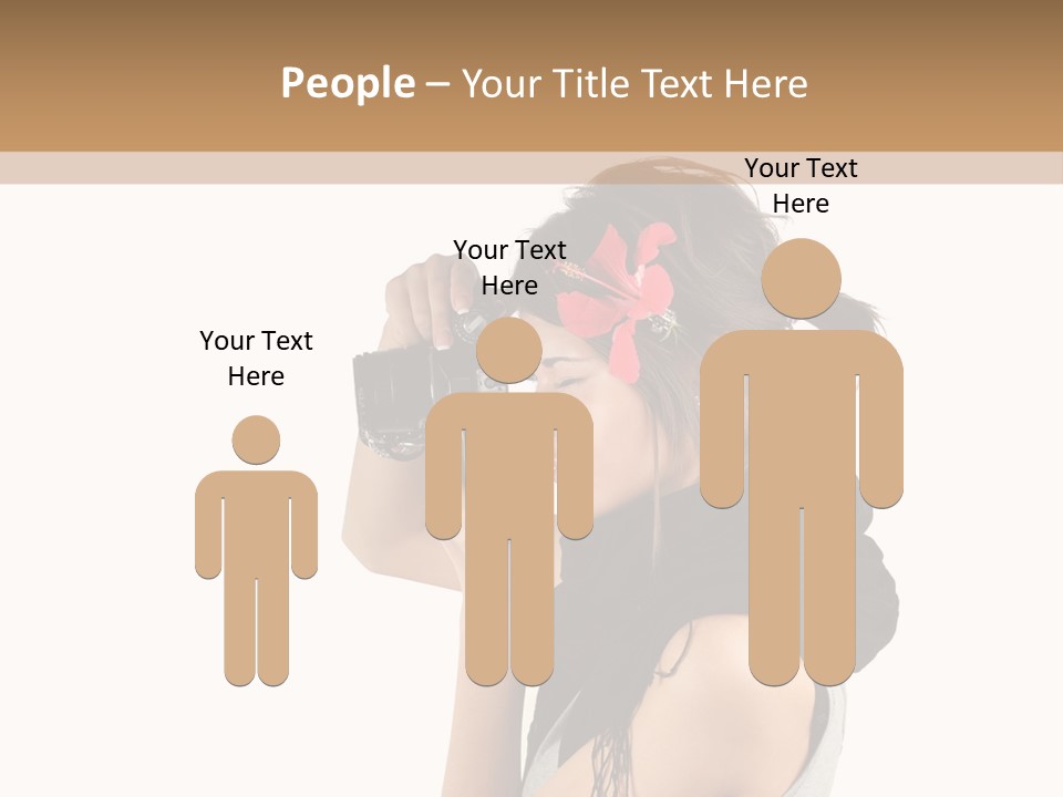 Hair Expression Journalist PowerPoint Template