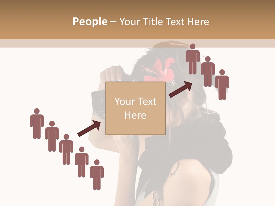 Hair Expression Journalist PowerPoint Template