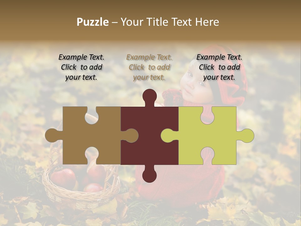 Hold Health Kid PowerPoint Template