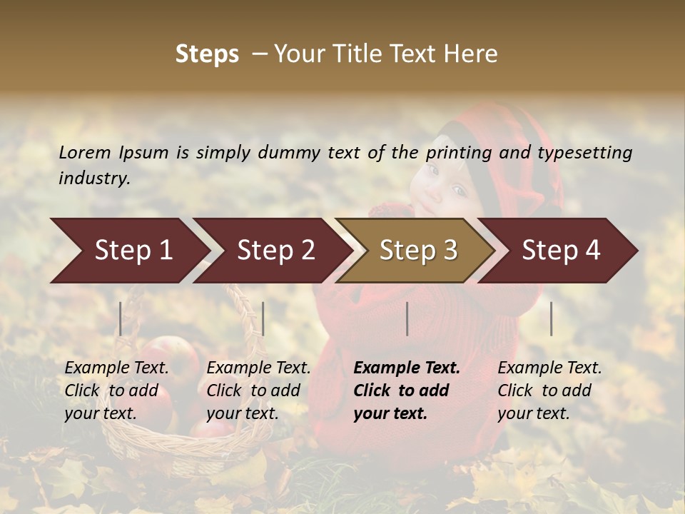 Hold Health Kid PowerPoint Template