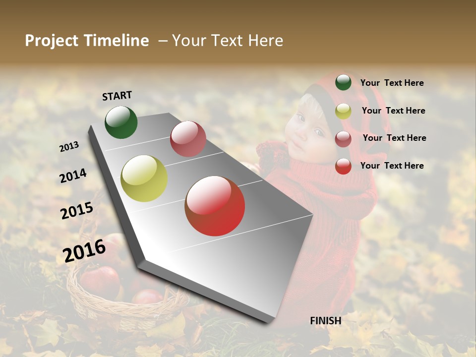 Hold Health Kid PowerPoint Template