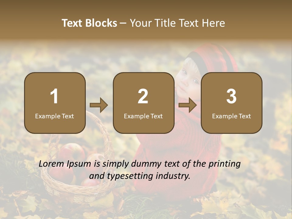 Hold Health Kid PowerPoint Template