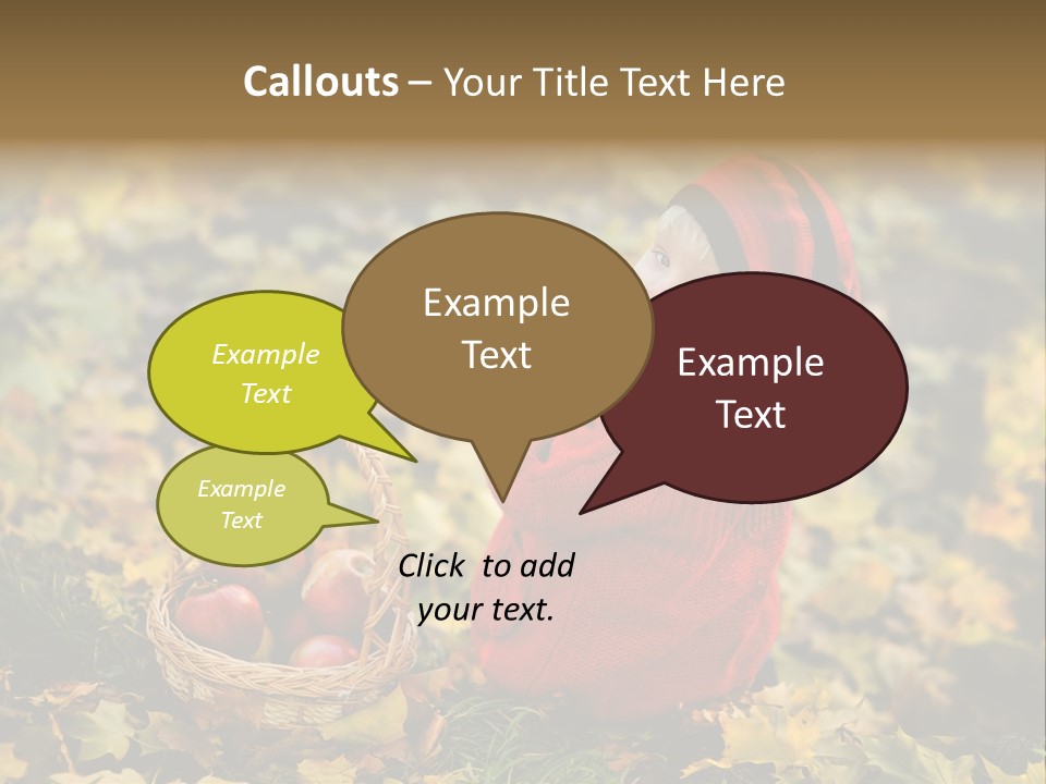 Hold Health Kid PowerPoint Template