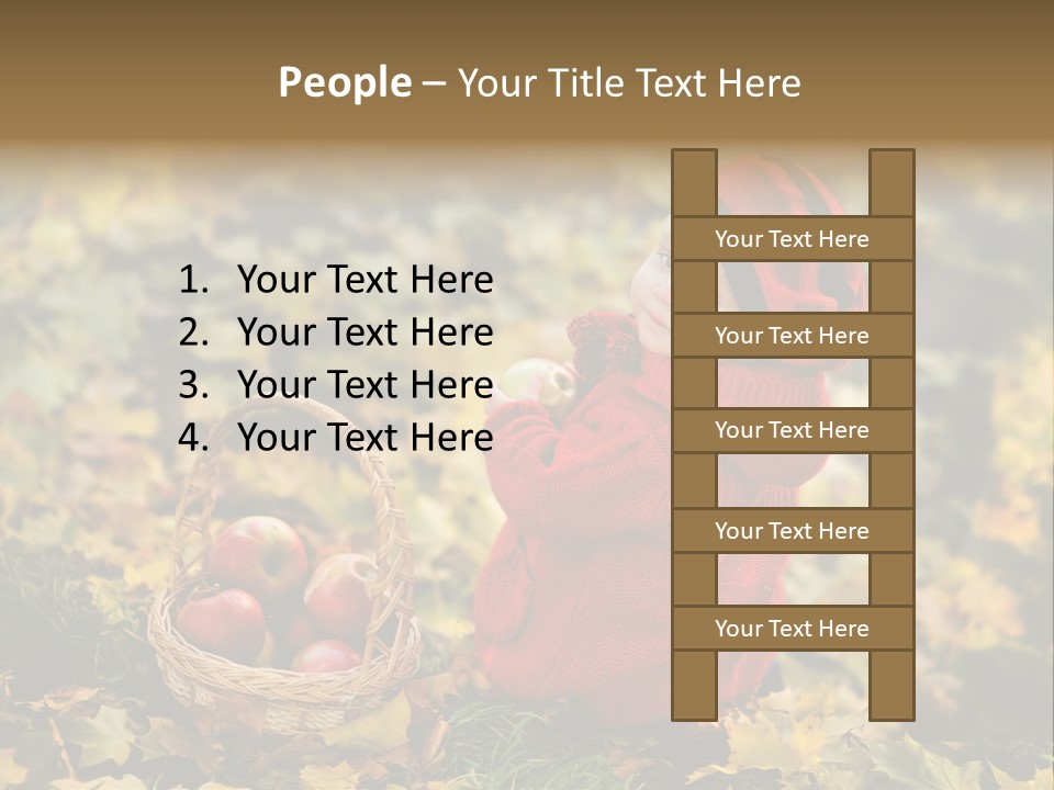 Hold Health Kid PowerPoint Template