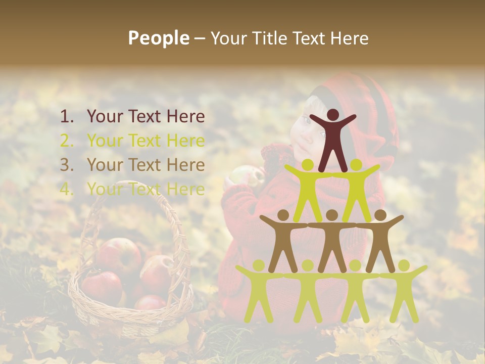 Hold Health Kid PowerPoint Template