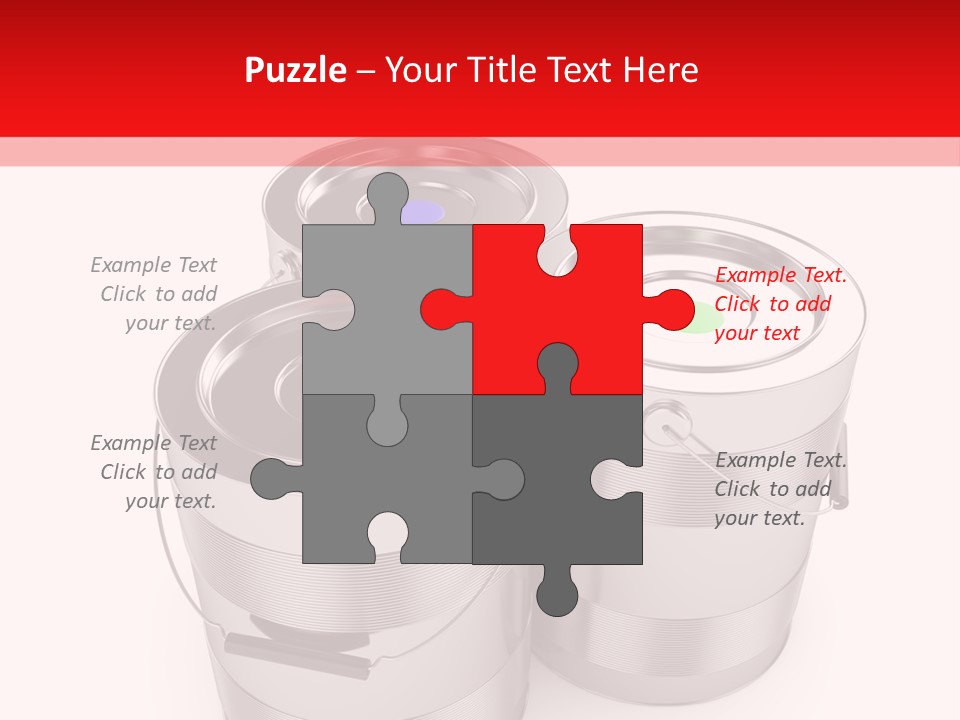 Decoration Pigment Creativity PowerPoint Template