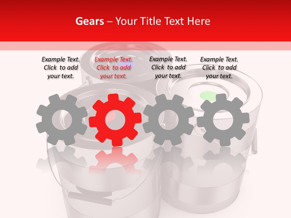 Decoration Pigment Creativity PowerPoint Template