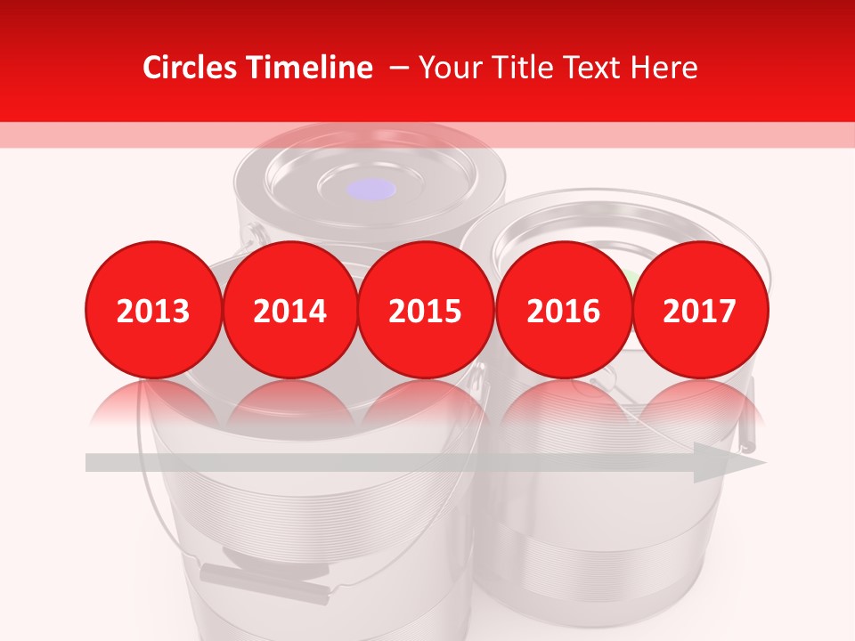 Decoration Pigment Creativity PowerPoint Template