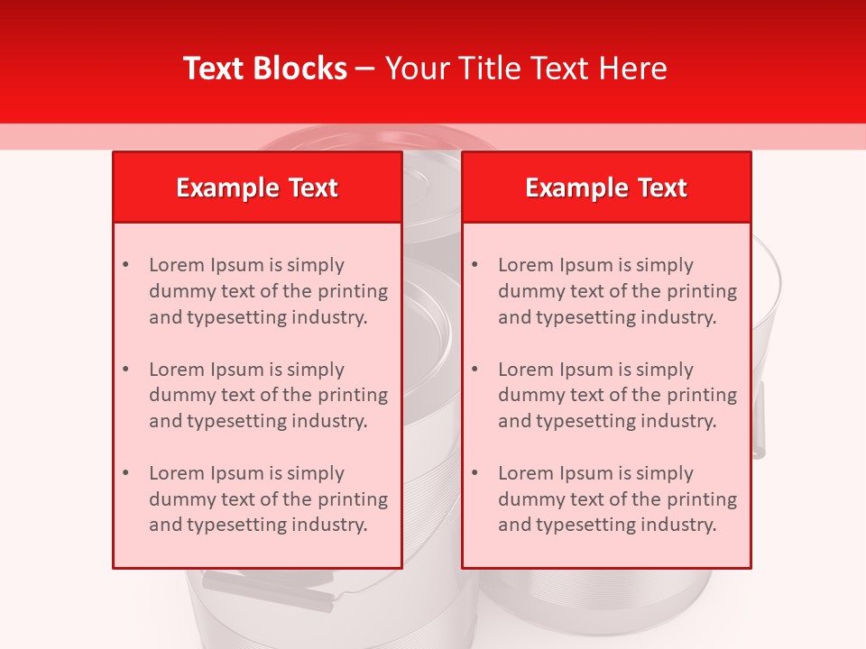 Decoration Pigment Creativity PowerPoint Template