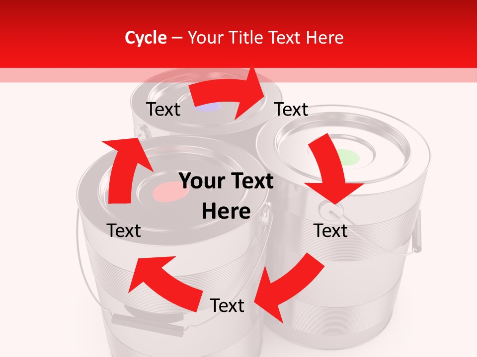 Decoration Pigment Creativity PowerPoint Template