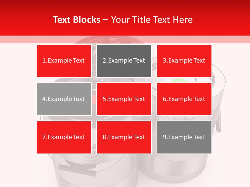 Decoration Pigment Creativity PowerPoint Template