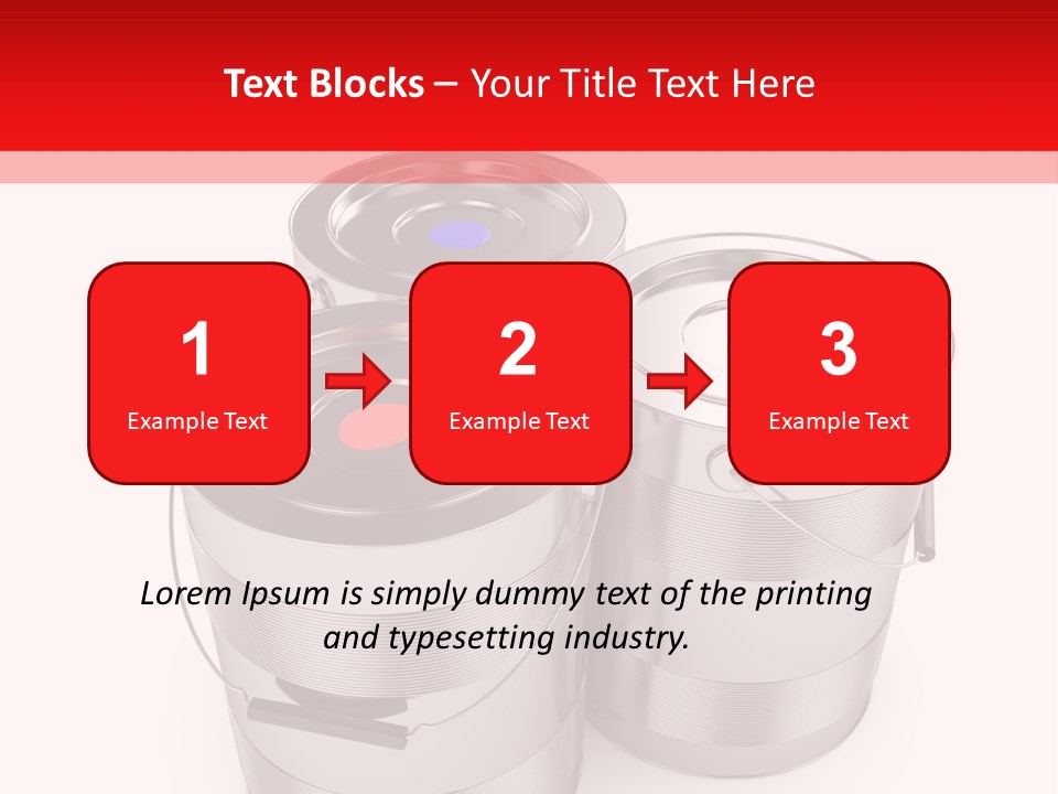 Decoration Pigment Creativity PowerPoint Template