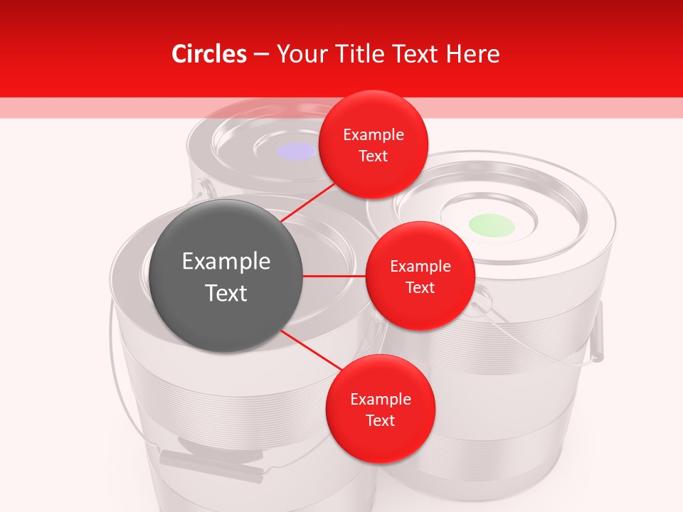 Decoration Pigment Creativity PowerPoint Template