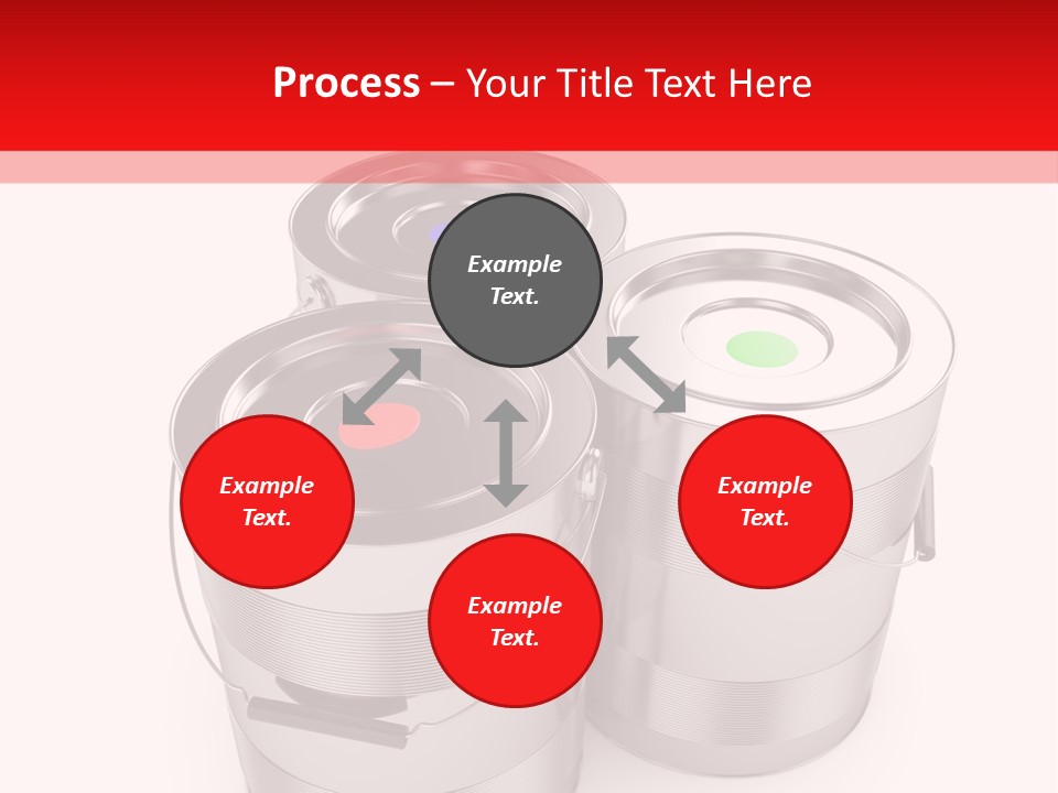 Decoration Pigment Creativity PowerPoint Template