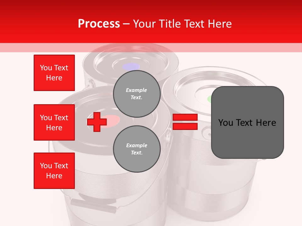 Decoration Pigment Creativity PowerPoint Template