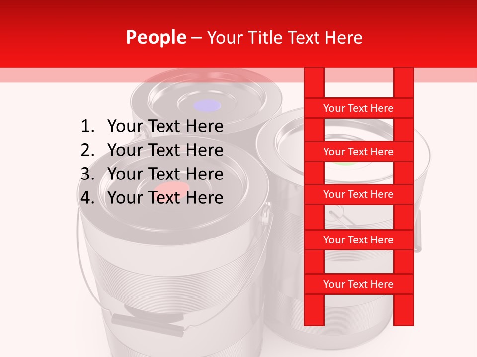 Decoration Pigment Creativity PowerPoint Template