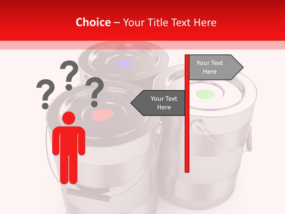 Decoration Pigment Creativity PowerPoint Template