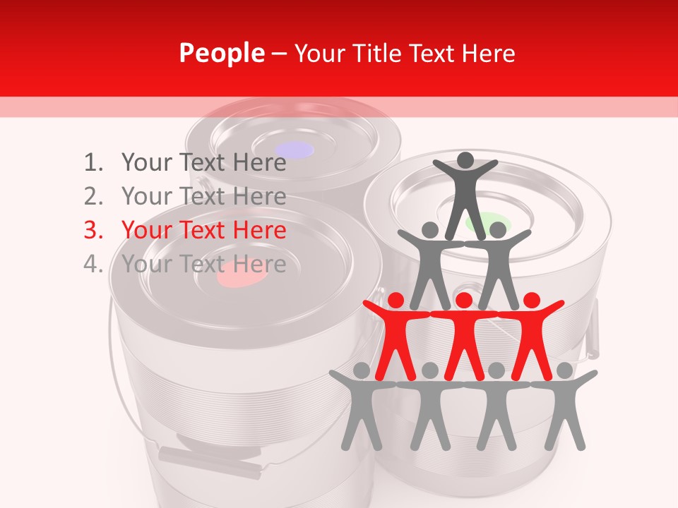 Decoration Pigment Creativity PowerPoint Template