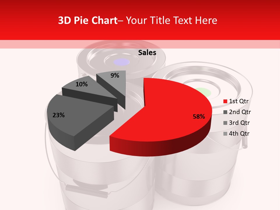 Decoration Pigment Creativity PowerPoint Template