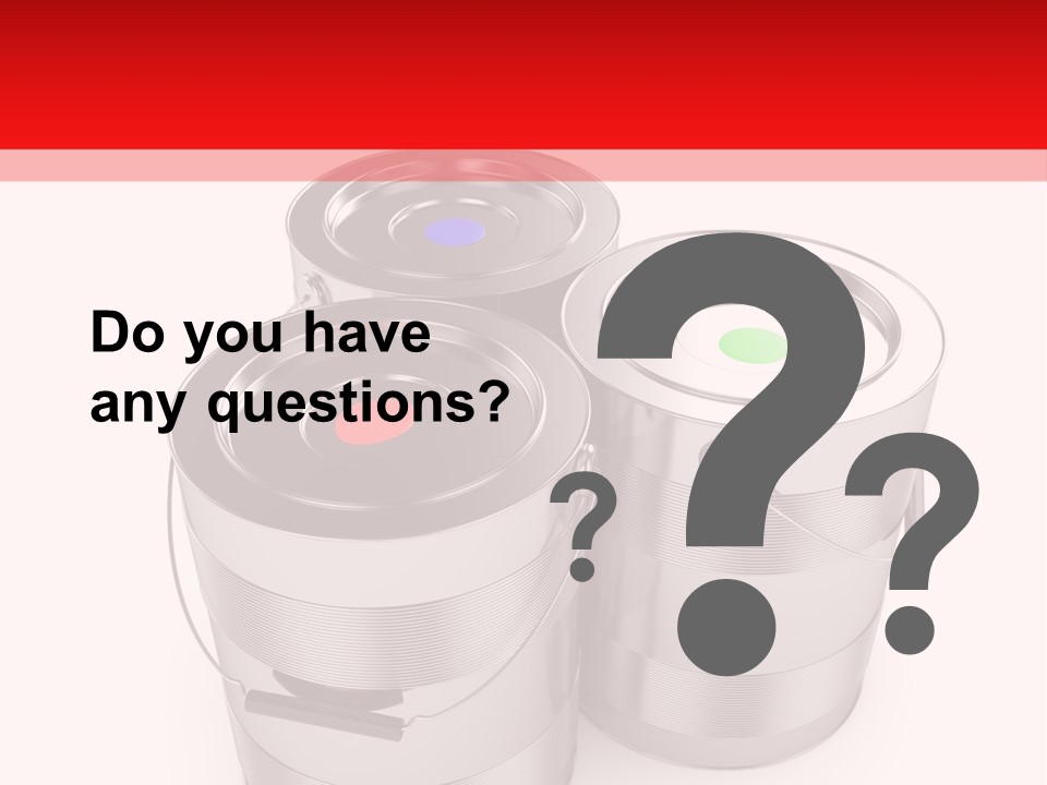 Decoration Pigment Creativity PowerPoint Template