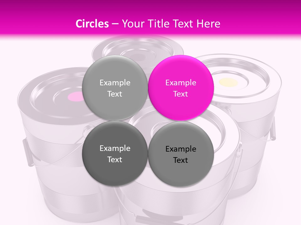 Wet Colorful Concept PowerPoint Template