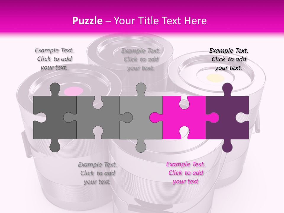 Wet Colorful Concept PowerPoint Template