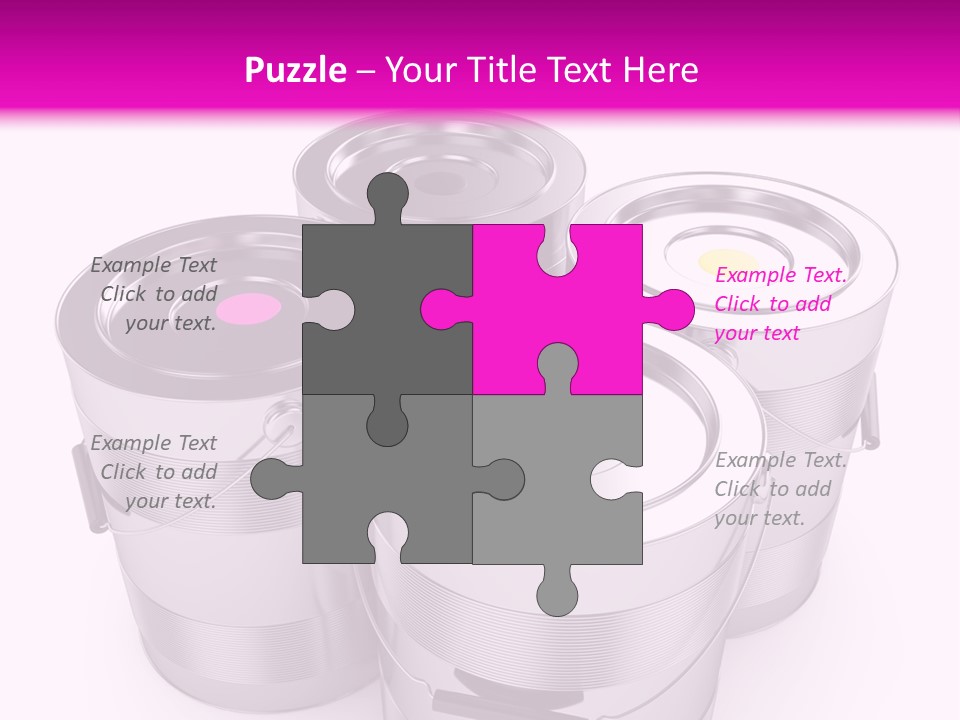 Wet Colorful Concept PowerPoint Template