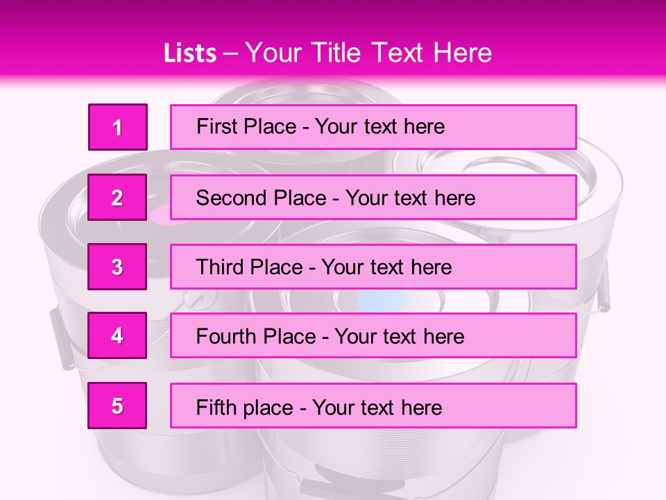 Wet Colorful Concept PowerPoint Template
